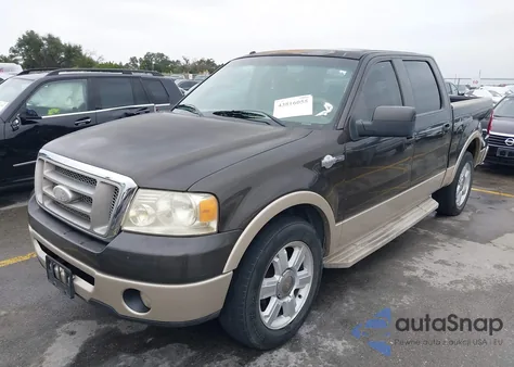 2007 Ford F-150 Lariat/Xlt из США, поврежденный, VIN 1FTPW12V17KD26397